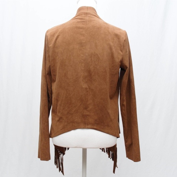 Hollister | Brown Faux Suede Festival Jacket - Picture 3 of 7